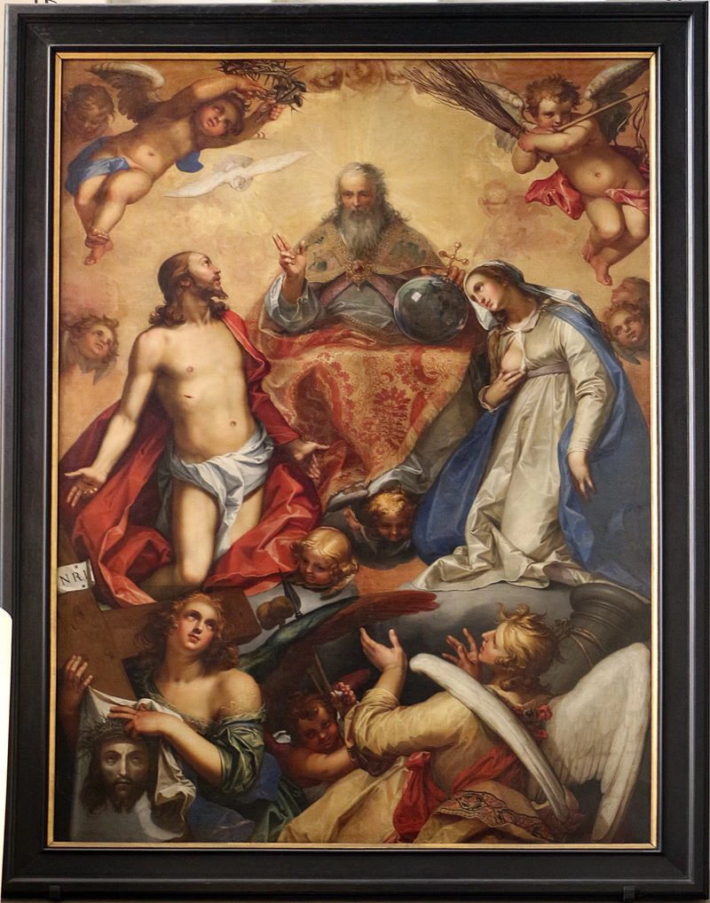Intercessione di Gesù e Maria a Dio Padre